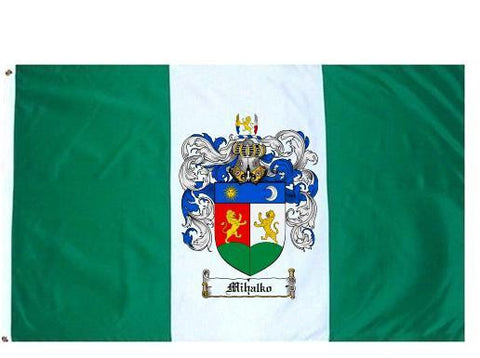 Mihalko family crest coat of arms flag
