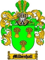 Mildenhall coat of arms family crest download