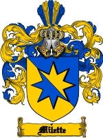 Milette coat of arms family crest download