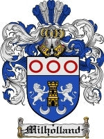 Milholland coat of arms family crest download