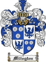 Milington coat of arms family crest download