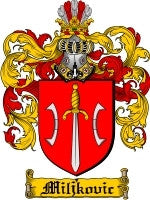 Miljkovic coat of arms family crest download