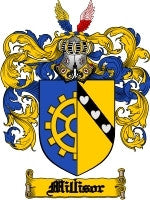 Millisor coat of arms family crest download