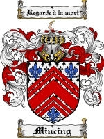 Mincing coat of arms family crest download