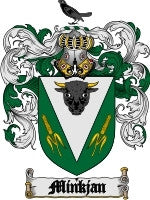 Minkjan coat of arms family crest download