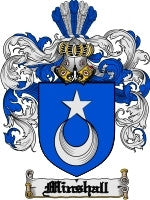 Minshall coat of arms family crest download