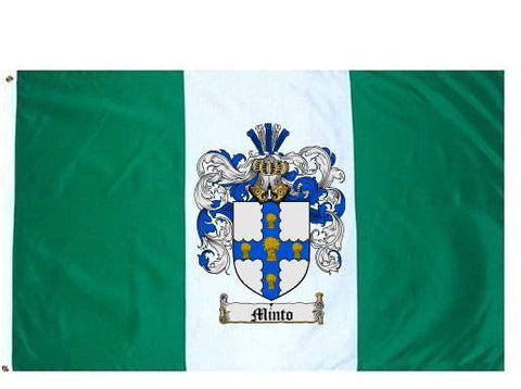 Minto family crest coat of arms flag