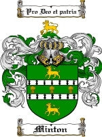 Minter Crest Minton family crest coat of arms emailed to you within 24 hours ...