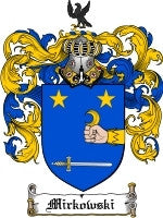 Mirkowski coat of arms family crest download