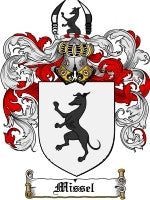 Missel coat of arms family crest download