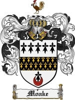 Moake coat of arms family crest download
