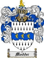 Modder coat of arms family crest download