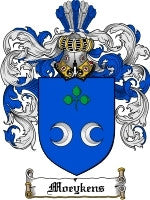 Moeykens coat of arms family crest download