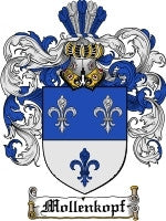 Mollenkopf coat of arms family crest download