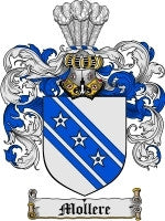 Mollere coat of arms family crest download