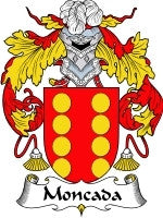 Moncada coat of arms family crest download
