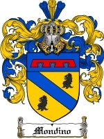 Mondino coat of arms family crest download