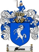 Monn coat of arms family crest download