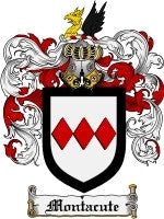 Montacute coat of arms family crest download