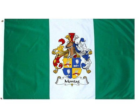 Montag family crest coat of arms flag