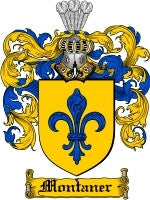 Montaner coat of arms family crest download