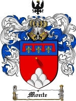 Monte coat of arms family crest download