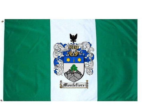 Montefiore family crest coat of arms flag
