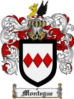 Montegue coat of arms family crest download