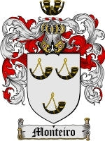 Monteiro coat of arms family crest download