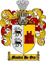 Montes'De'Oca coat of arms family crest download