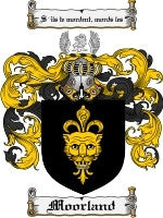 Moorland coat of arms family crest download