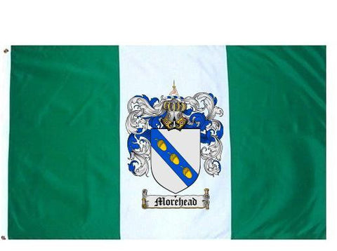 Morehead family crest coat of arms flag