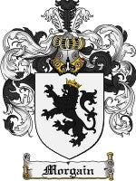 Morgain coat of arms family crest download