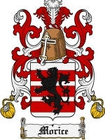 Morice coat of arms family crest download