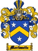 Morissette coat of arms family crest download