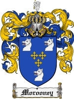Morooney coat of arms family crest download