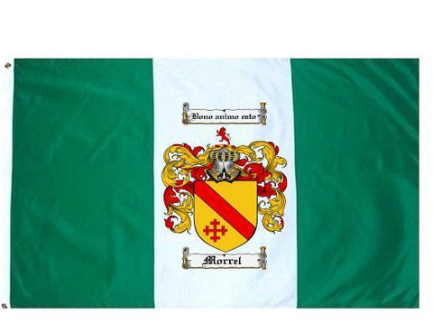 Morrel family crest coat of arms flag