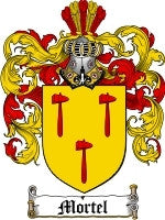 Mortel coat of arms family crest download
