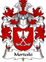 Morteski coat of arms family crest download