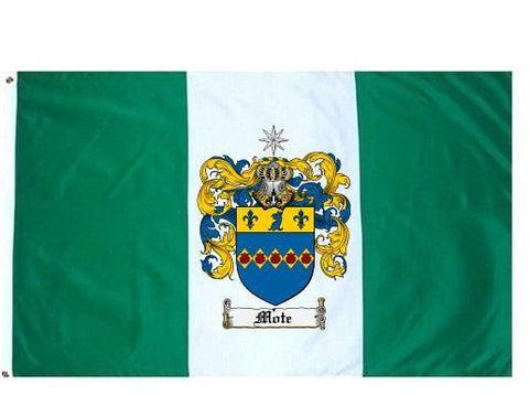 Mote family crest coat of arms flag