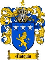 Motquin coat of arms family crest download