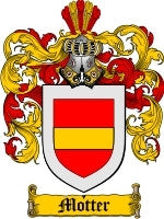 Motter coat of arms family crest download