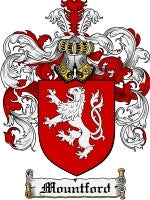 Mountford coat of arms family crest download
