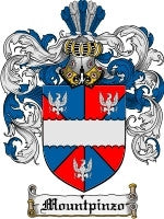 Mountpinzo coat of arms family crest download