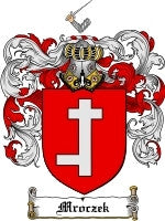 Mroczek coat of arms family crest download