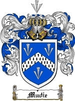 Mudie coat of arms family crest download