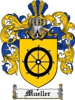 Mueller coat of arms family crest download