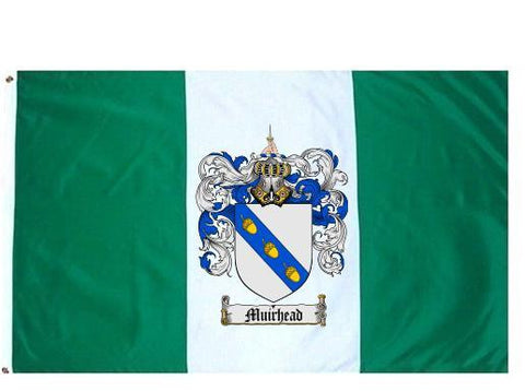 Muirhead family crest coat of arms flag
