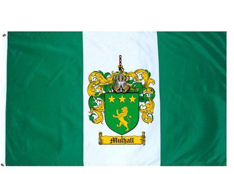 Mullhol Mulhall Coat of Arms Flag / Family Crest Flag – Family Crests / Coat of ...