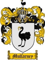 Mullarney coat of arms family crest download